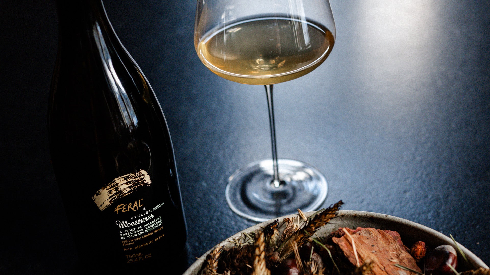 Inspired by a shared vision, she was born: Feral No. 6. The Cook the Mountain philosophy in a glass.
